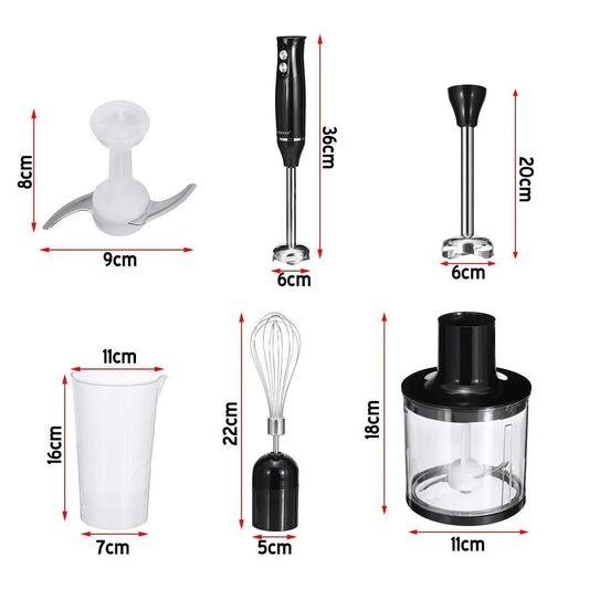 4-in-1 Stainless Steel Electric Blender